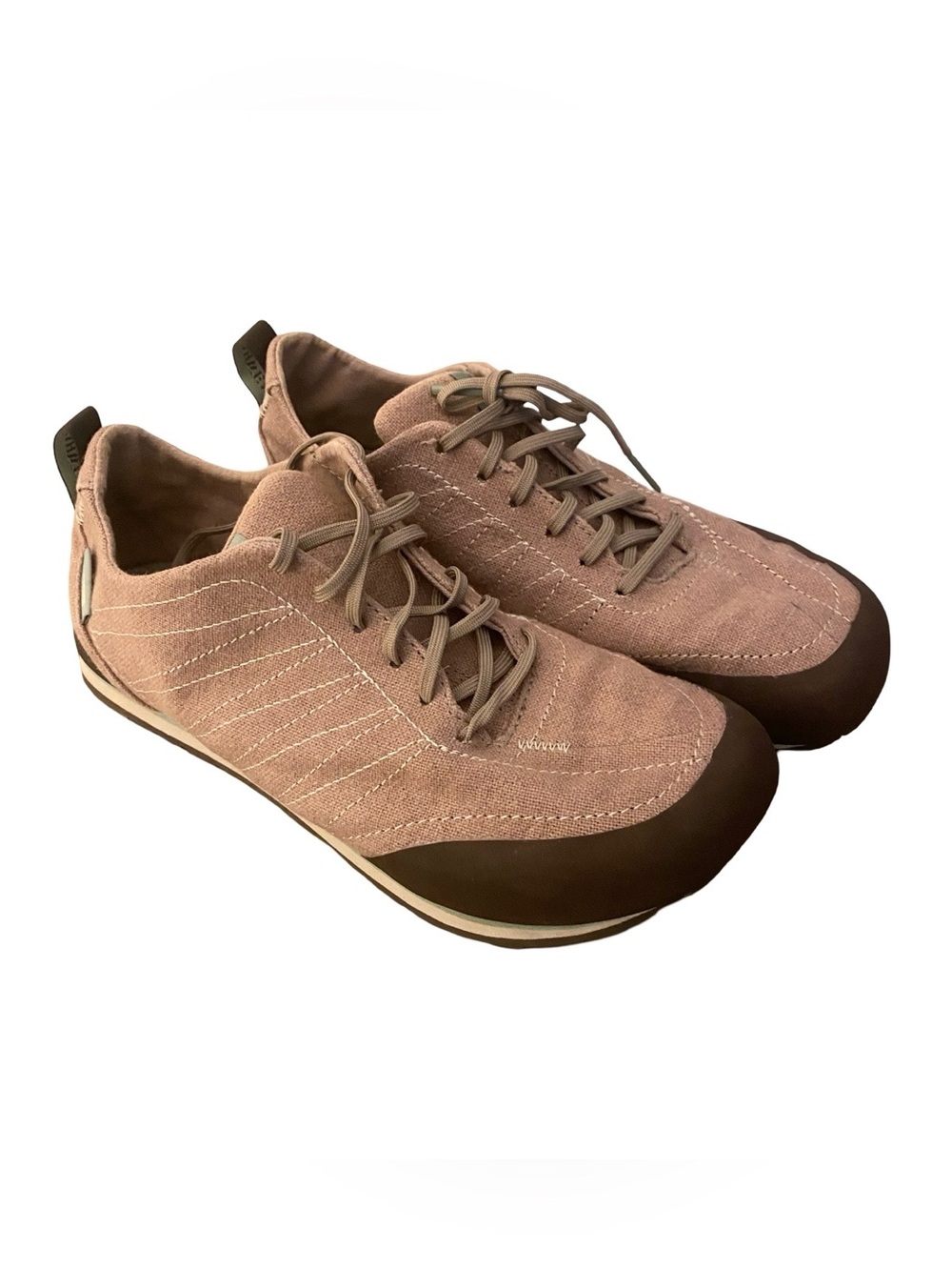 Altra Women’s Wahweap Trail Shoes 8 Taupe Lightweight Wide Toe Box Running Hemp